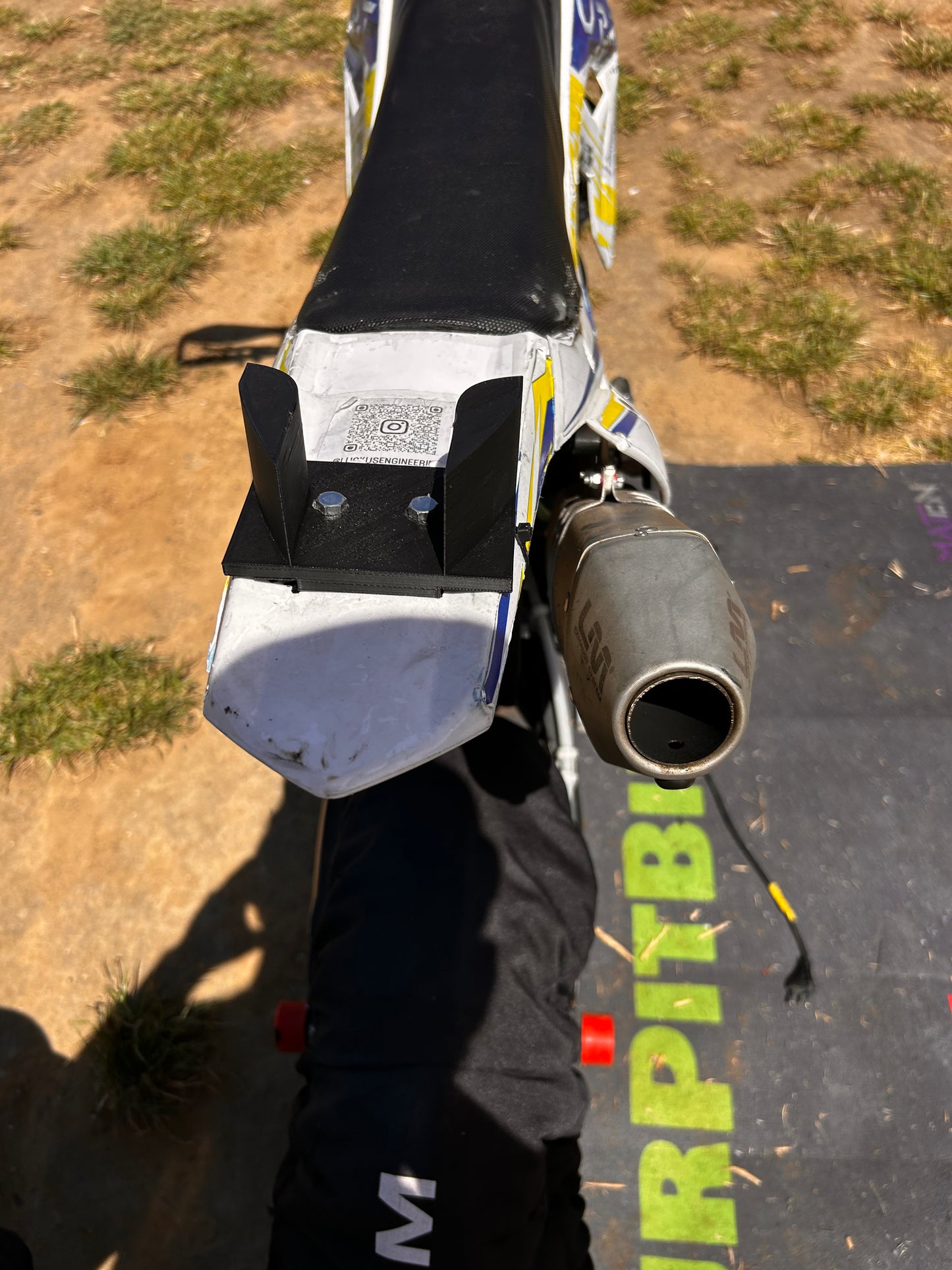Pitbike Heck Winglet klein
